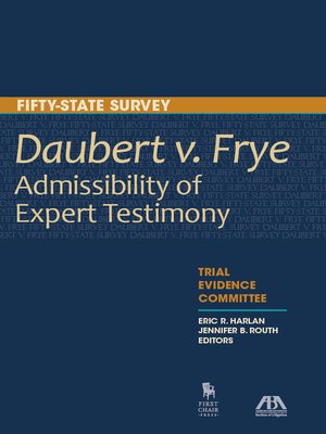 cover image of Fifty-State Survey: Daubert v. Frye